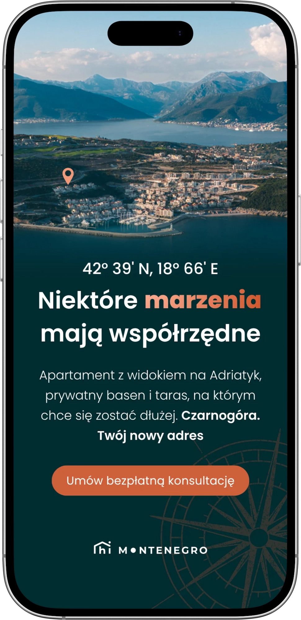 HiMontenegro - reklama w formacie na stories
