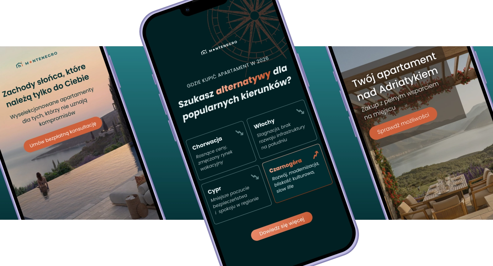 HiMontenegro - przykłady reklam mobilnych